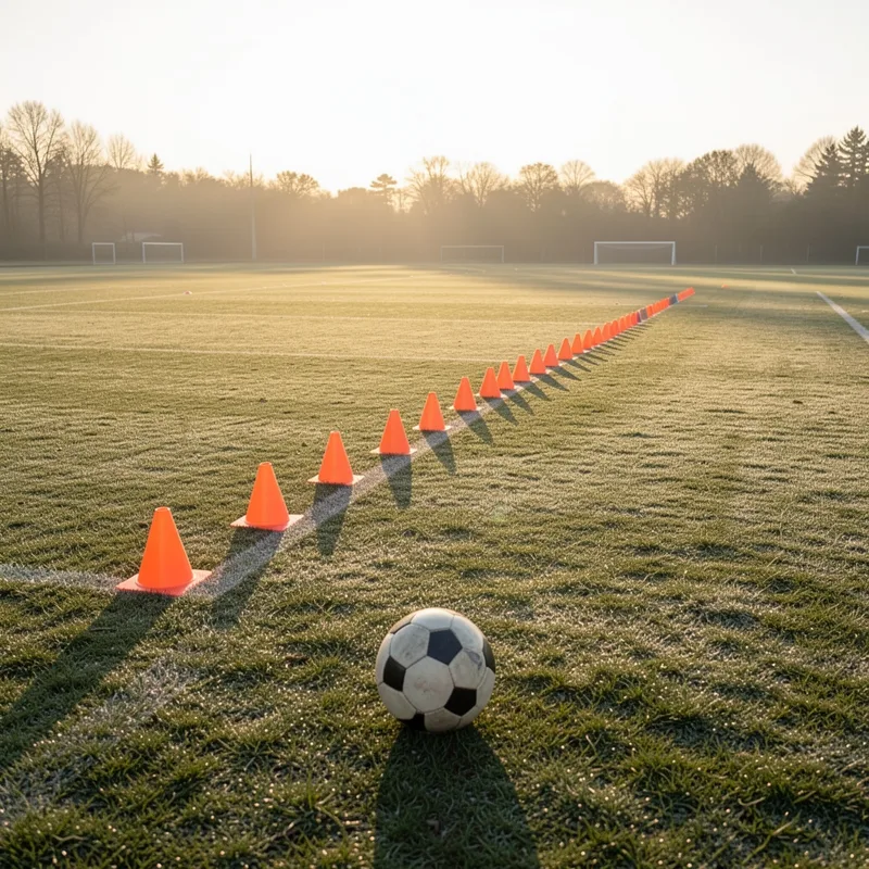 Bien s'échauffer avant un match de foot : protocole