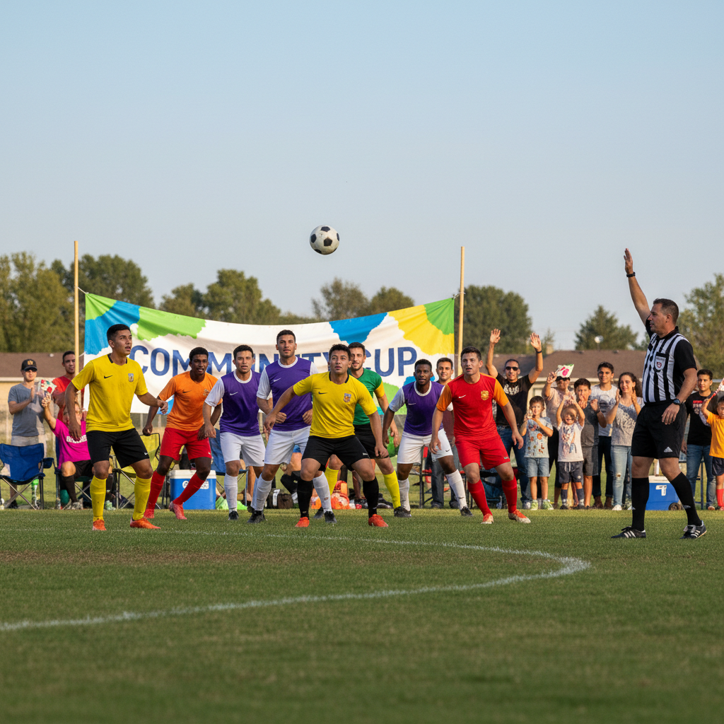 Comment organiser un tournoi de football local